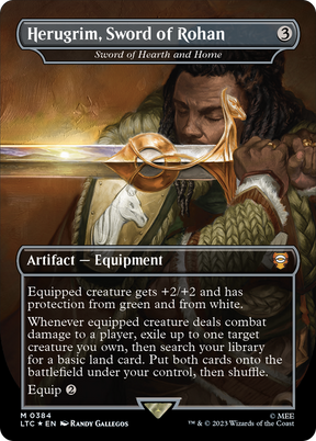 Magic: The Gathering - Sword of Hearth and Home Foil - Tales of Middle-earth Commander