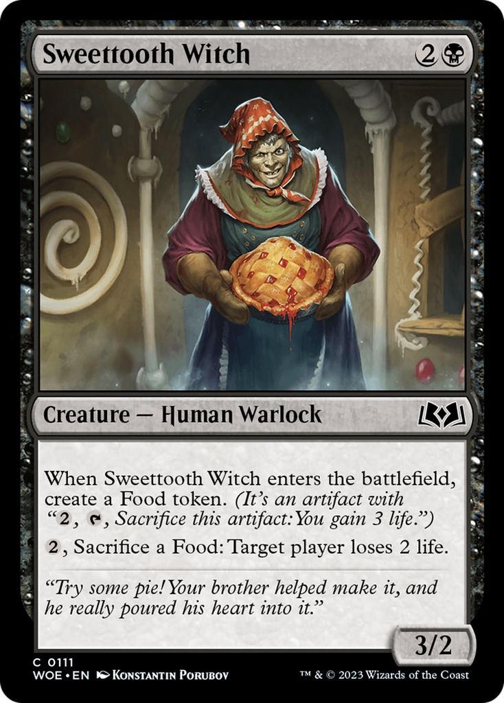 Magic: The Gathering - Sweettooth Witch - Wilds of Eldraine