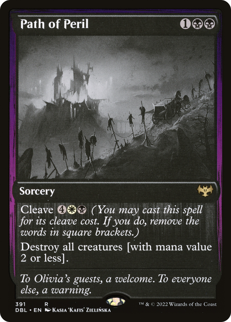 Magic: The Gathering - Path of Peril Foil - Innistrad: Double Feature