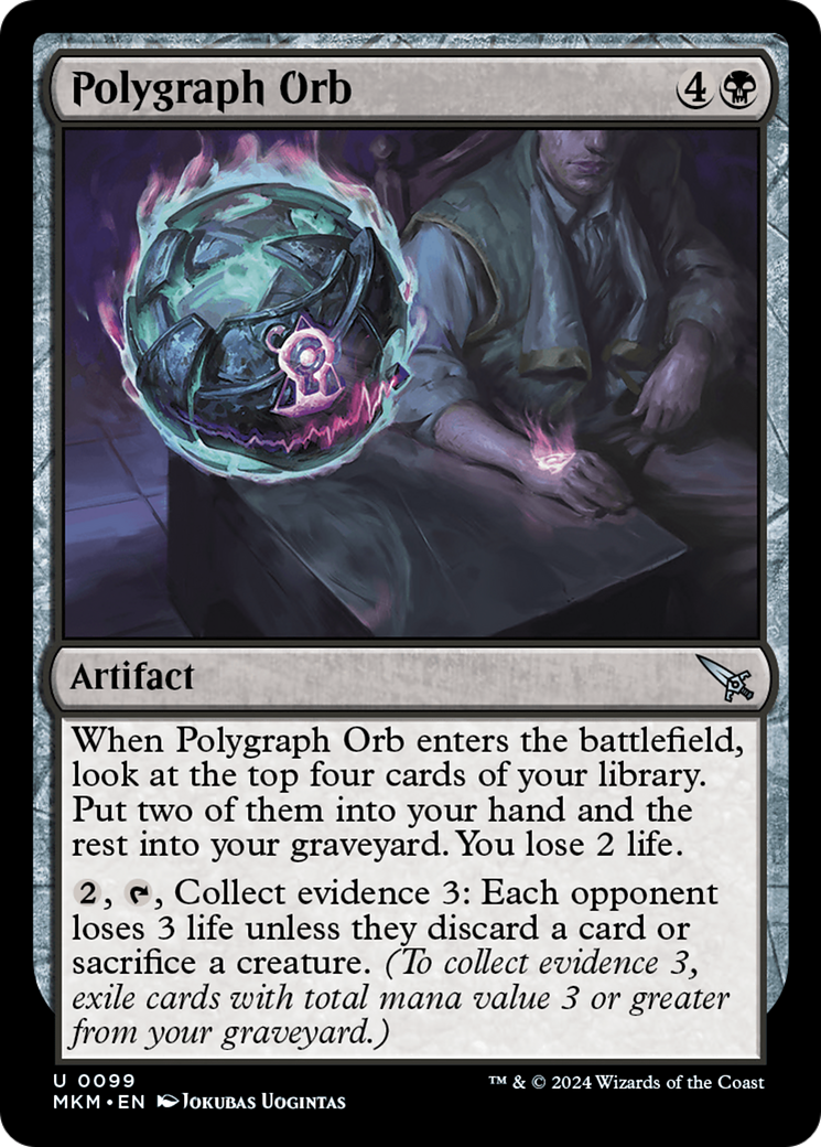 Magic: The Gathering - Polygraph Orb - Murders at Karlov Manor