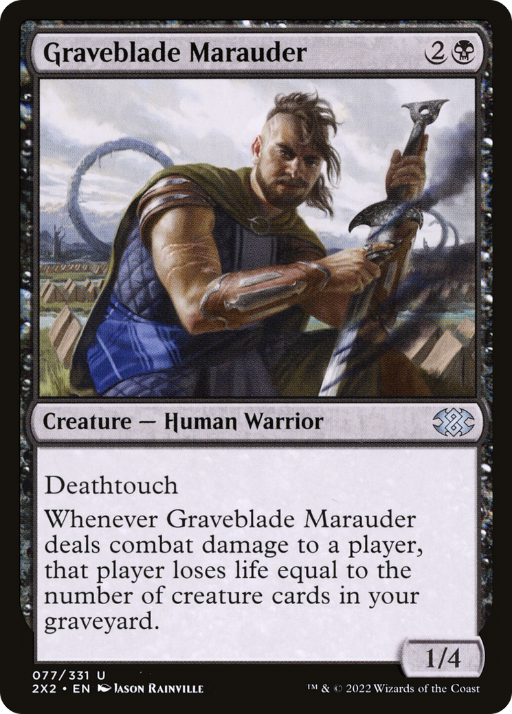 Magic: The Gathering - Graveblade Marauder - Double Masters 2022