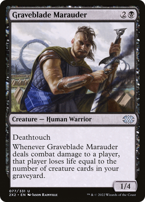 Magic: The Gathering - Graveblade Marauder - Double Masters 2022