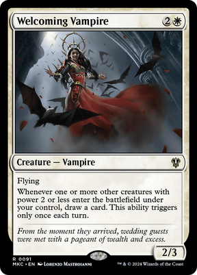 Magic: The Gathering - Welcoming Vampire - Murders at Karlov Manor Commander