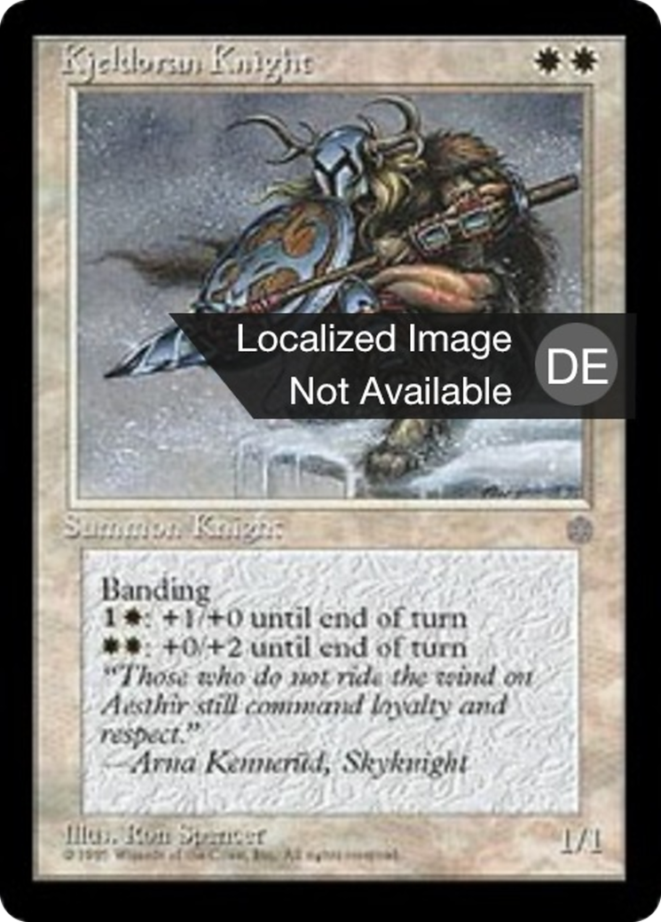 Magic: The Gathering - Kjeldoranischer Ritter - Ice Age