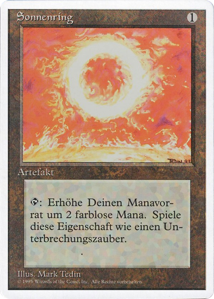 Magic: The Gathering - Sonnenring - Revised Edition