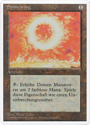 Magic: The Gathering - Sonnenring - Revised Edition