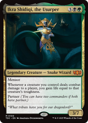 Magic: The Gathering - Ikra Shidiqi, the Usurper - Tarkir: Dragonstorm Commander
