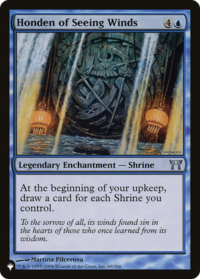 Magic: The Gathering - Honden of Seeing Winds - The List