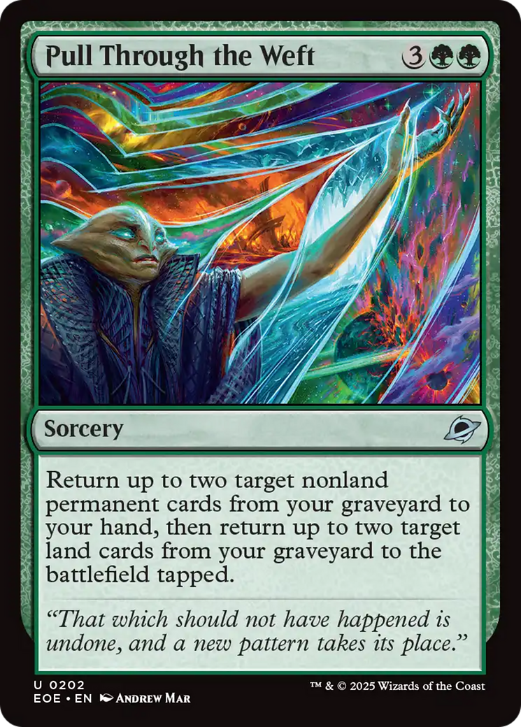 Magic: The Gathering - Pull Through the Weft Foil - Edge of Eternities