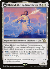 Magic: The Gathering - Heliod, the Radiant Dawn // Heliod, the Warped Eclipse Foil - March of the Machine