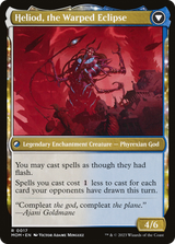 Magic: The Gathering - Heliod, the Radiant Dawn // Heliod, the Warped Eclipse Foil - March of the Machine