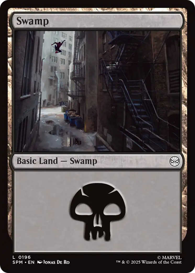 Magic: The Gathering - Swamp - Marvel's Spider-Man