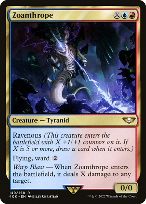 Magic: The Gathering - Zoanthrope - Warhammer 40000 Commander