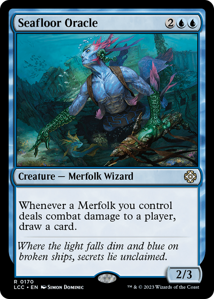 Magic: The Gathering - Seafloor Oracle - The Lost Caverns of Ixalan Commander