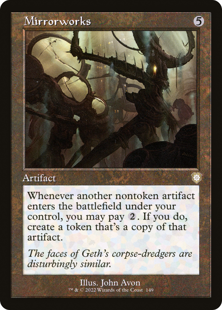 Magic: The Gathering - Mirrorworks - The Brothers' War Commander