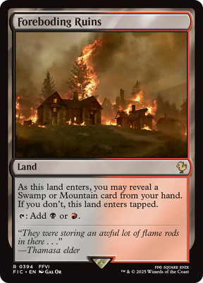 Magic: The Gathering - Foreboding Ruins - Final Fantasy Commander