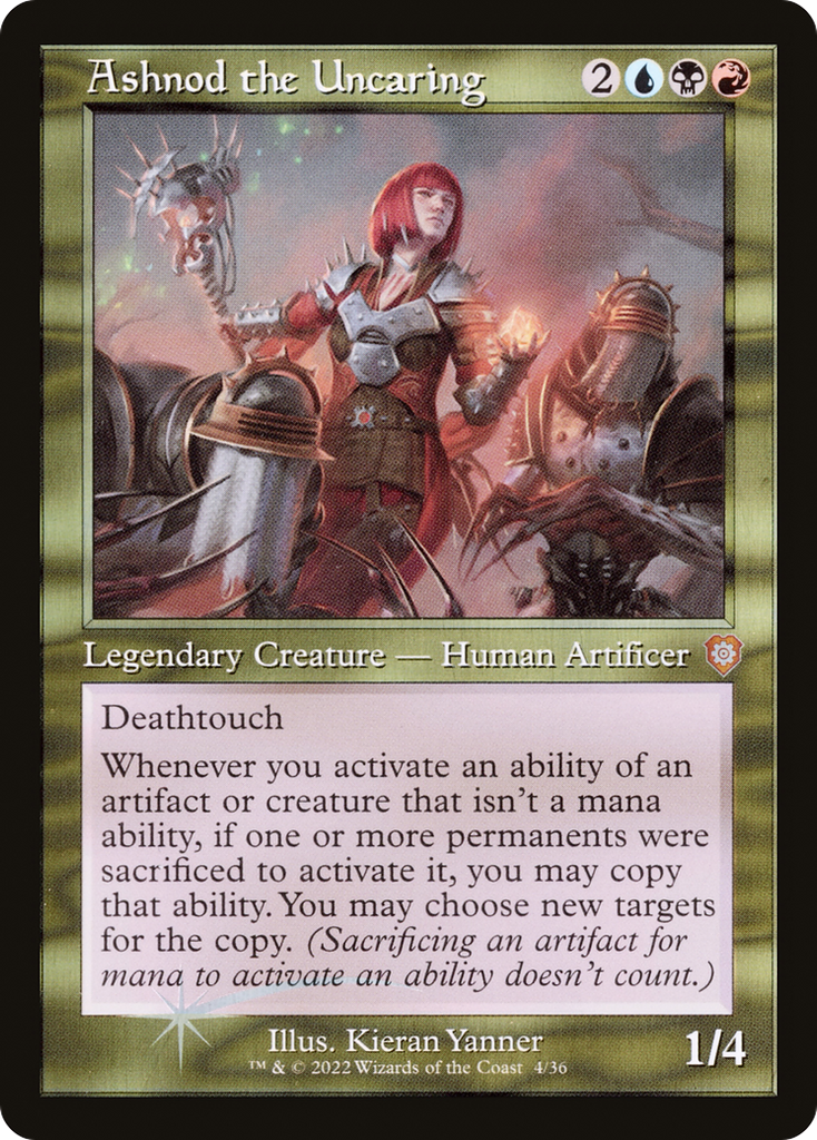 Magic: The Gathering - Ashnod the Uncaring Foil - The Brothers' War Commander