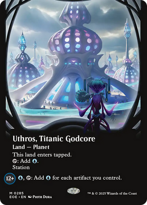 Magic: The Gathering - Uthros, Titanic Godcore Foil - Edge of Eternities