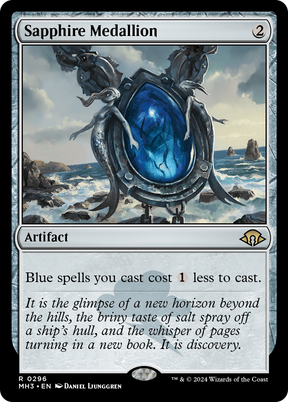 Magic: The Gathering - Sapphire Medallion Foil - Modern Horizons 3