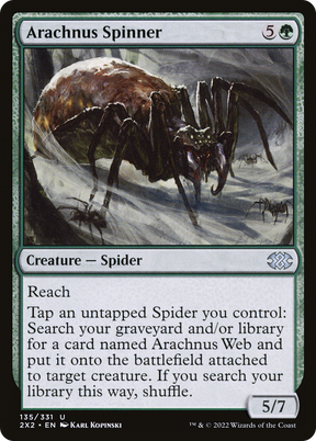 Magic: The Gathering - Arachnus Spinner - Double Masters 2022