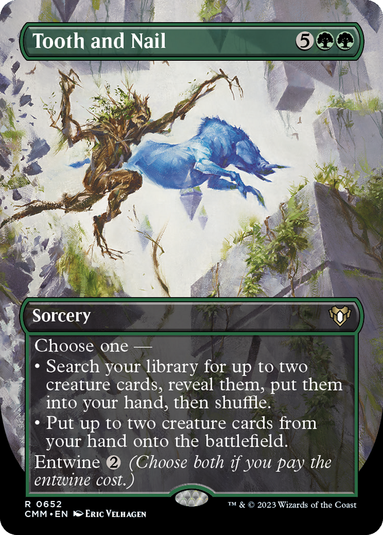 Magic: The Gathering - Tooth and Nail Foil - Commander Masters