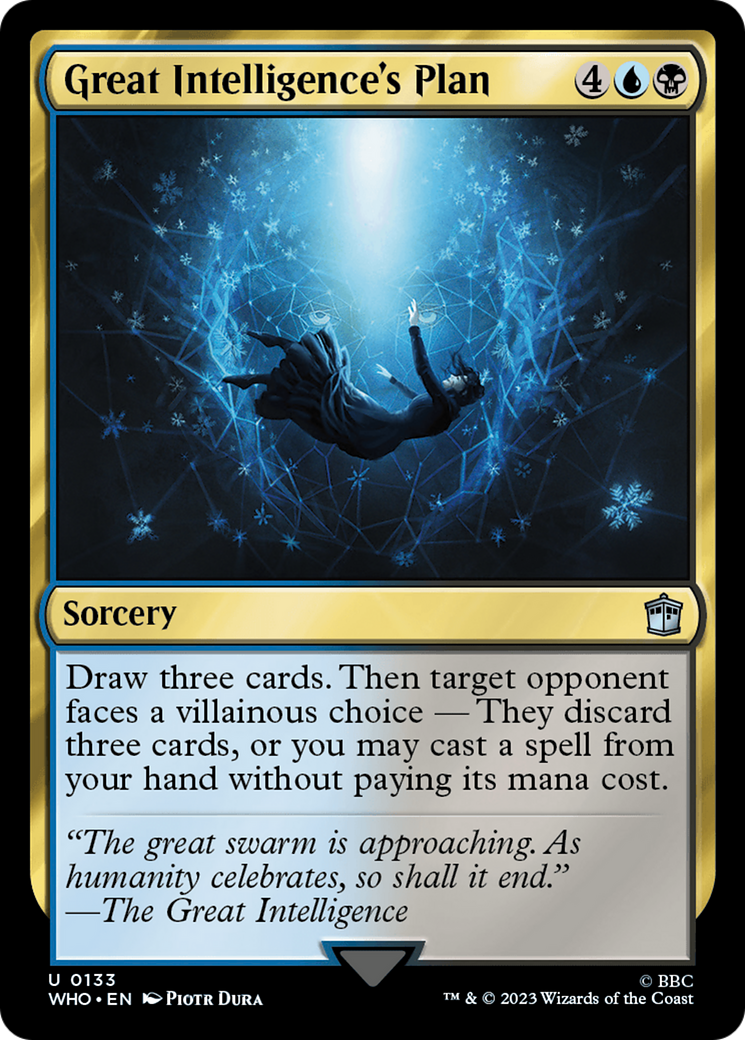 Magic: The Gathering - Great Intelligence's Plan Foil - Doctor Who