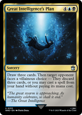 Magic: The Gathering - Great Intelligence's Plan Foil - Doctor Who