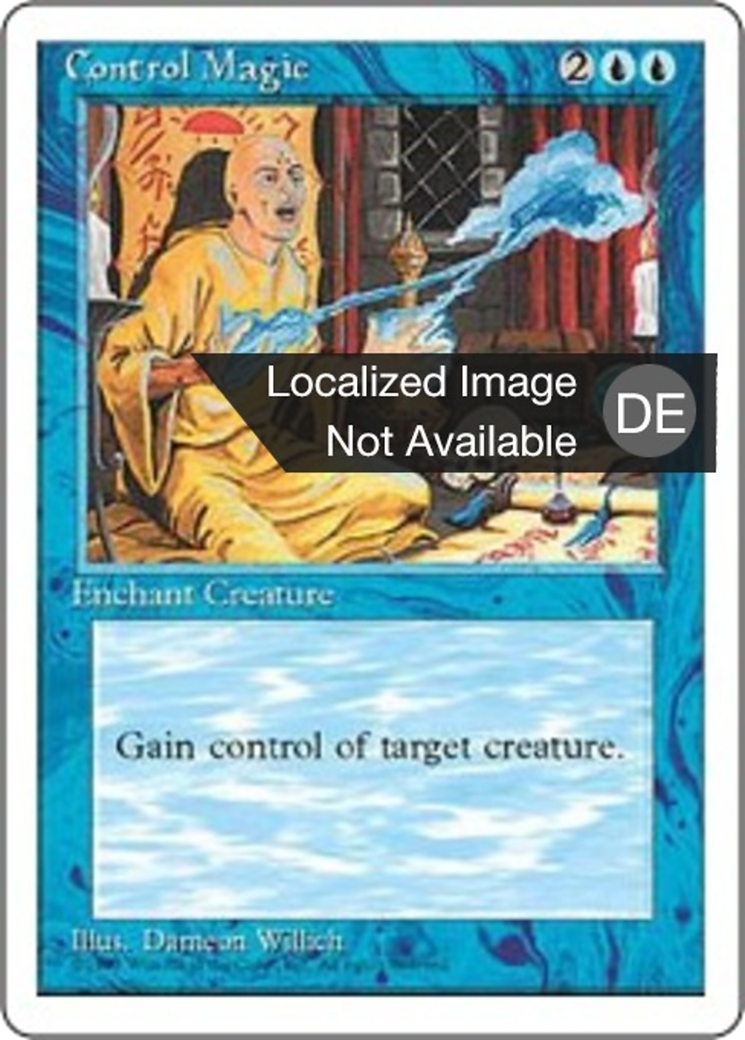 Magic: The Gathering - Kontrollzauber - Fourth Edition