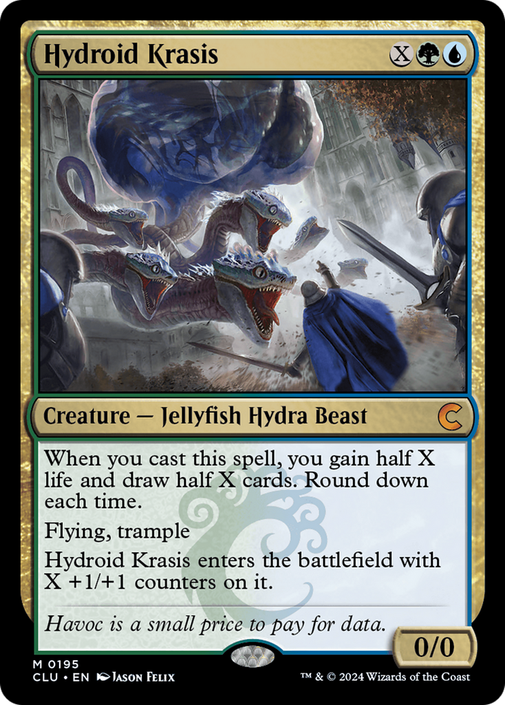 Magic: The Gathering - Hydroid Krasis - Ravnica: Clue Edition