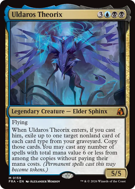 Magic: The Gathering - Uldaros Theorix Foil - Reality Fracture