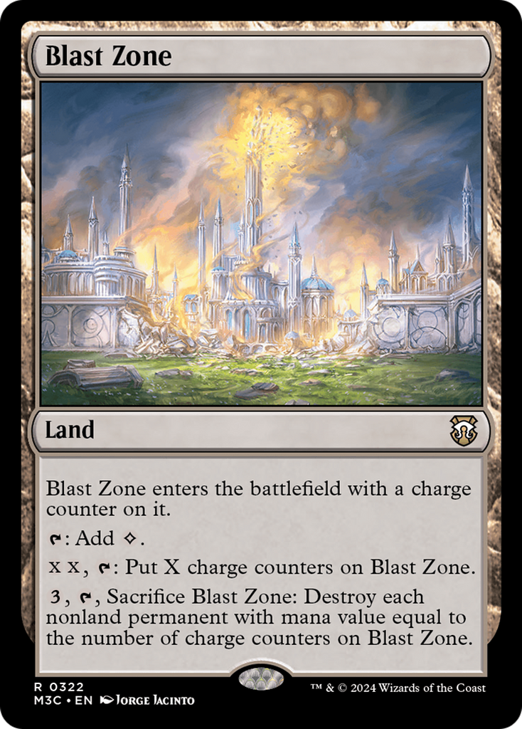 Magic: The Gathering - Blast Zone - Modern Horizons 3 Commander