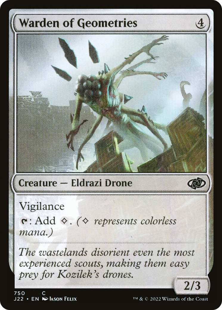 Magic: The Gathering - Warden of Geometries - Jumpstart 2022
