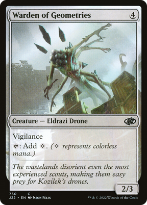 Magic: The Gathering - Warden of Geometries - Jumpstart 2022