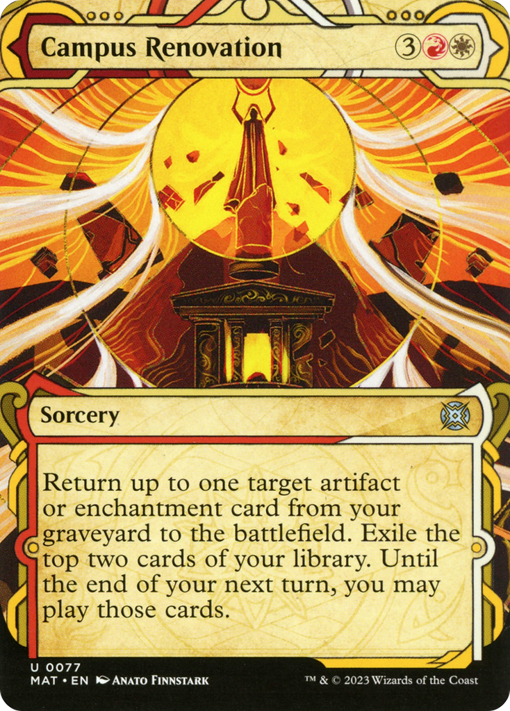 Magic: The Gathering - Campus Renovation Foil - March of the Machine: The Aftermath