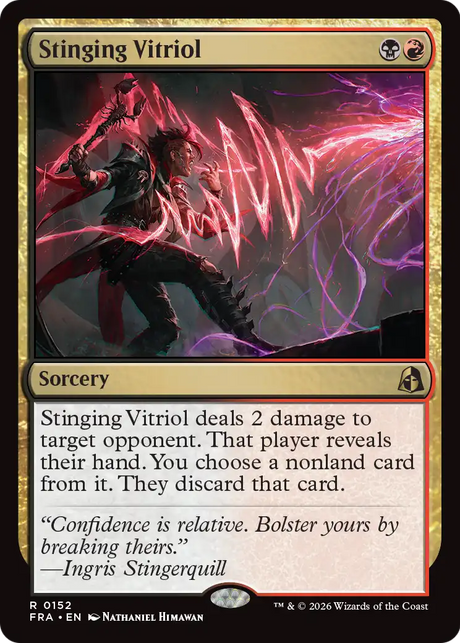 Magic: The Gathering - Stinging Vitriol - Reality Fracture