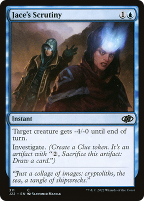 Magic: The Gathering - Jace's Scrutiny - Jumpstart 2022