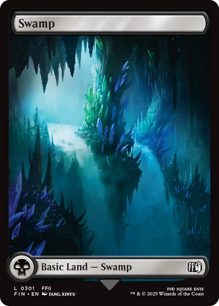 Magic: The Gathering - Swamp #301 Foil - Final Fantasy