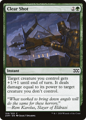 Magic: The Gathering - Clear Shot Foil - Double Masters