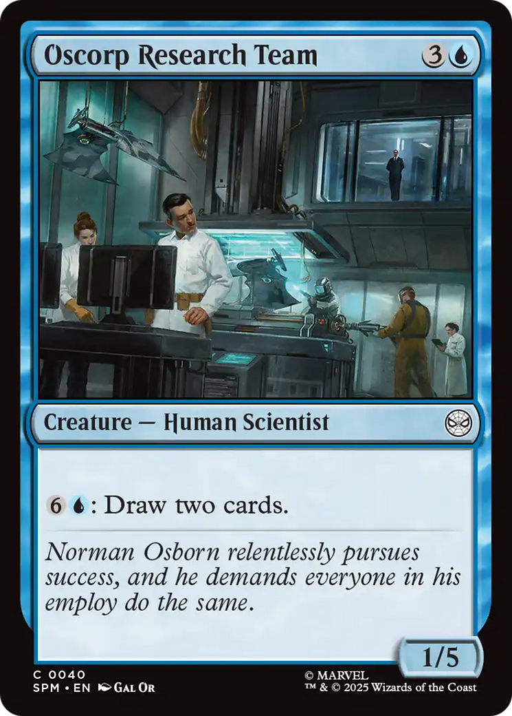 Magic: The Gathering - Oscorp Research Team - Marvel's Spider-Man