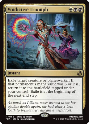 Magic: The Gathering - Vindictive Triumph - Reality Fracture