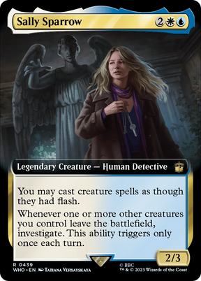 Magic: The Gathering - Sally Sparrow - Doctor Who