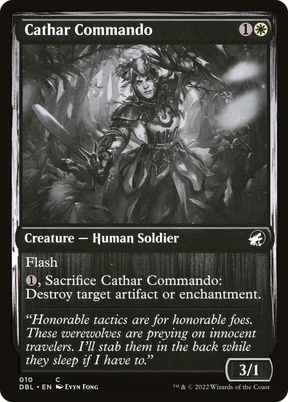 Magic: The Gathering - Cathar Commando - Innistrad: Double Feature