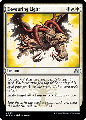 Magic: The Gathering - Devouring Light - Ravnica Remastered