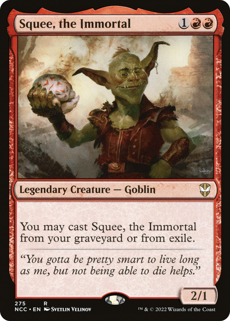 Magic: The Gathering - Squee, the Immortal - New Capenna Commander