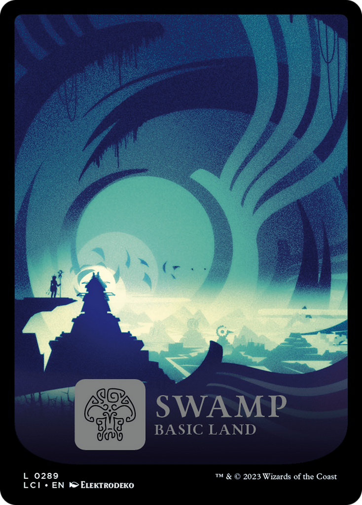 Magic: The Gathering - Swamp #289 Foil - The Lost Caverns of Ixalan