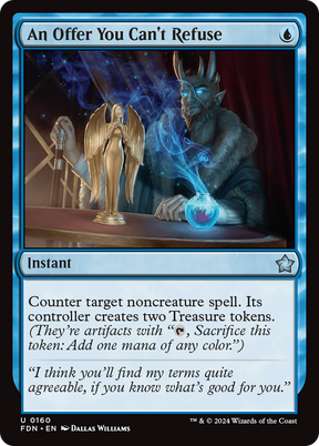 Magic: The Gathering - An Offer You Can't Refuse Foil - Foundations