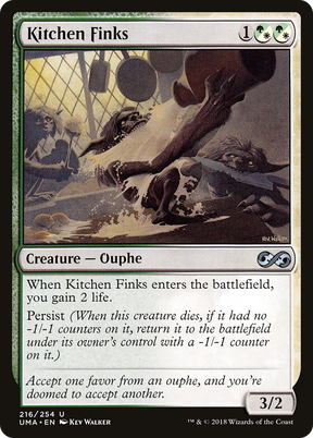 Magic: The Gathering - Kitchen Finks Foil - Ultimate Masters