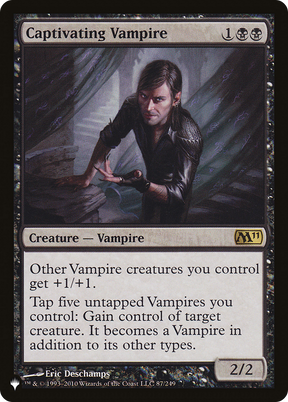 Magic: The Gathering - Captivating Vampire - The List