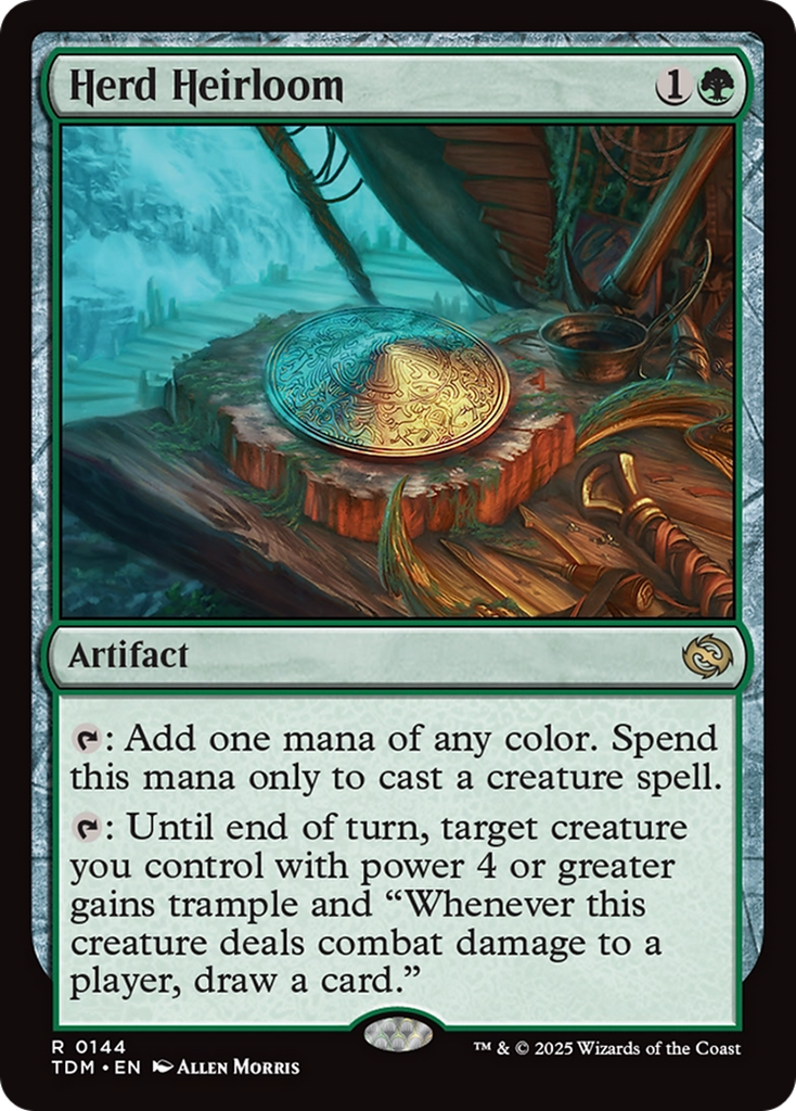 Magic: The Gathering - Herd Heirloom Foil - Tarkir: Dragonstorm