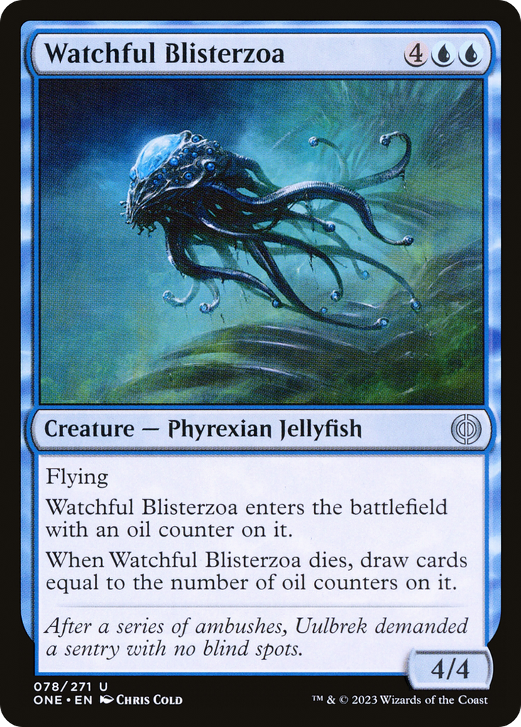 Magic: The Gathering - Watchful Blisterzoa - Phyrexia: All Will Be One